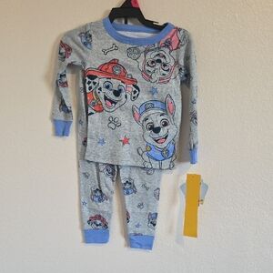 Nickelodeon Paw Patrol Pajama Set - Gray and Blue